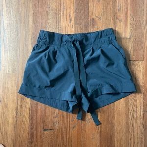 Black lululemon shorts